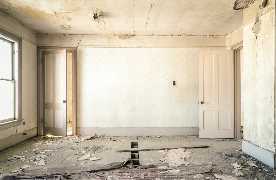 Waste disposal crew managing a cleanout project in Lower Chanceford